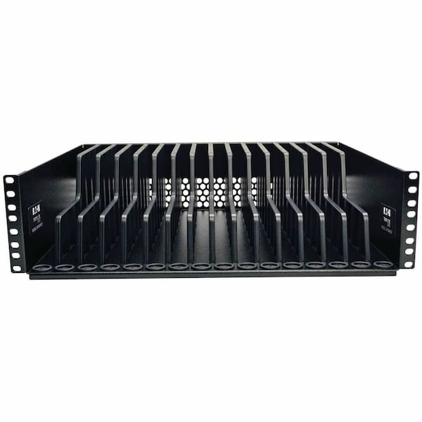 Eaton Tripp Lite Series SmartRack 3U Rack-Mount Configurable Storage Shelf for Personal Electronics SR16SHELF - main