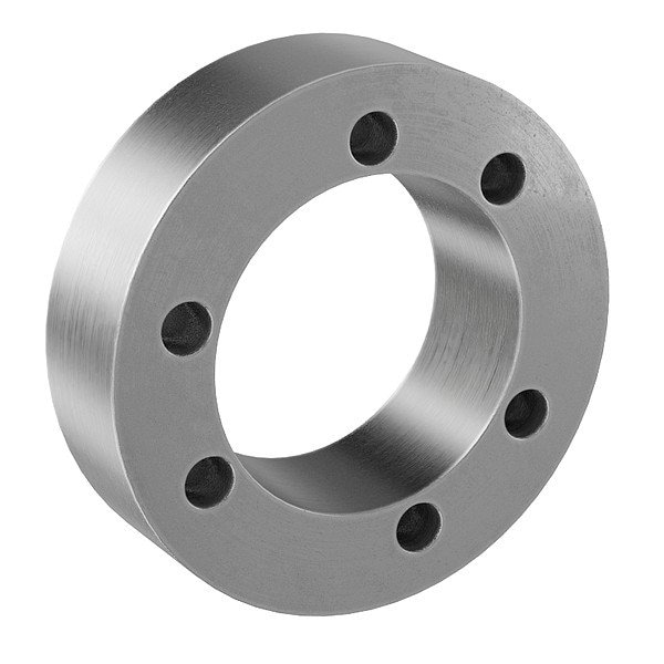 Zoro Select Weld-On Hub, Bolt Size 3/4-10", Keyed M-A - main