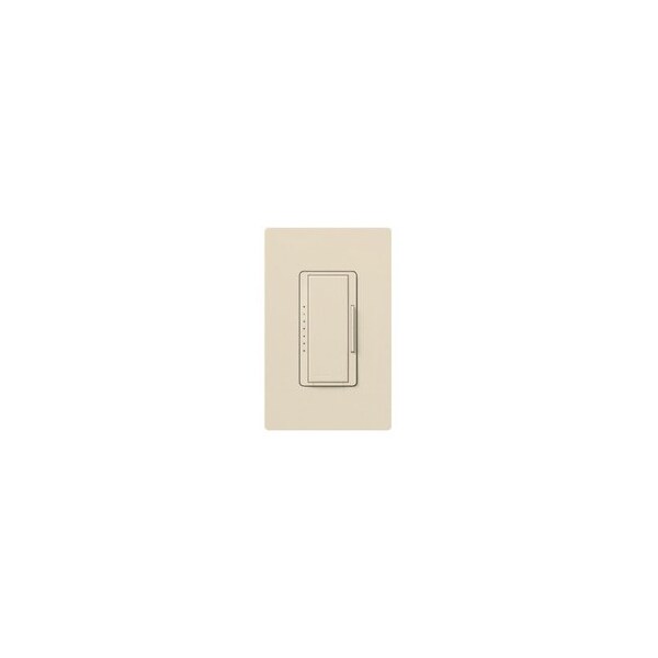 Lutron Vive Maestro Wireless 600W ELV Dimmer, Light Almond MRF2S-6ELV120-LA - main