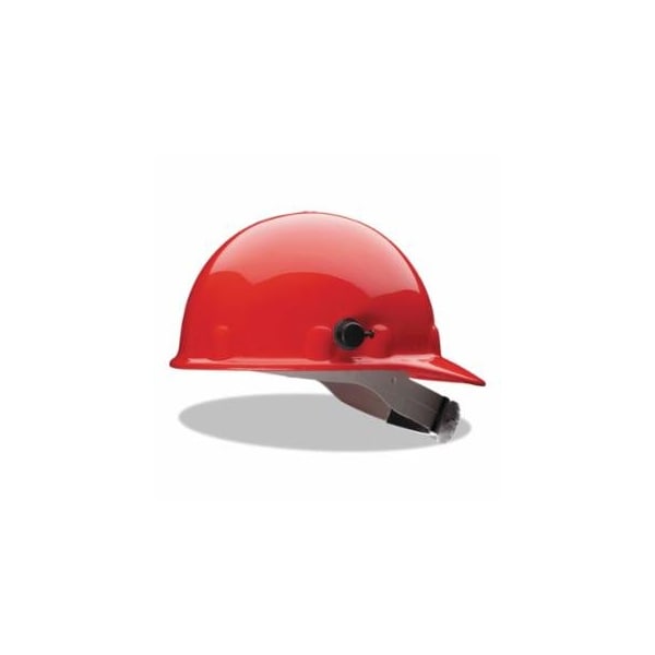 Honeywell Fibre-Metal SuperEight E2 Series Hard Cap, 8-point Ratchet, Quick-Lok Blocks, Red 280-E2QRW15A000 - main
