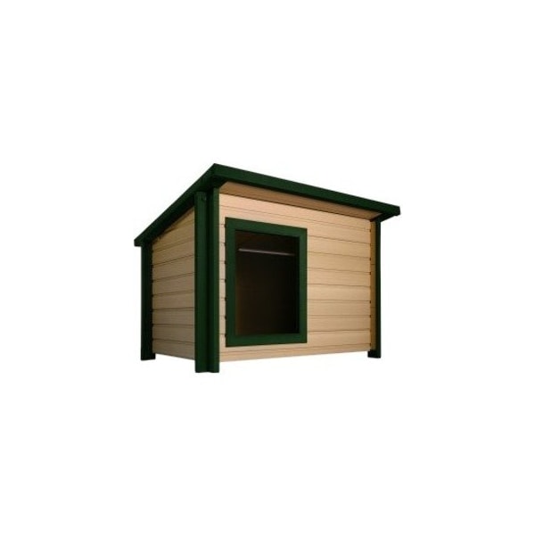 New Age Pet Pet Rustic Lodge Dog House, XL ECOH203XL-GN - main