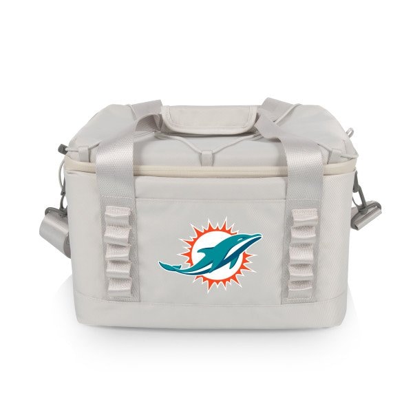Picnic Time Family Of Brands NFL Miami Dolphins - Tarana Superthick Recycled Cooler - 12 can 630-12-105-174-2 - main