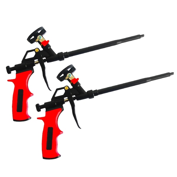 Adhesive Guru AG950 Insulation Spray Foam Gun 12.6 in., PTFE Coated, Heavy-Duty Foam Dispensing Tool, 2PK adgr_AG950_FmGn_2pk - main