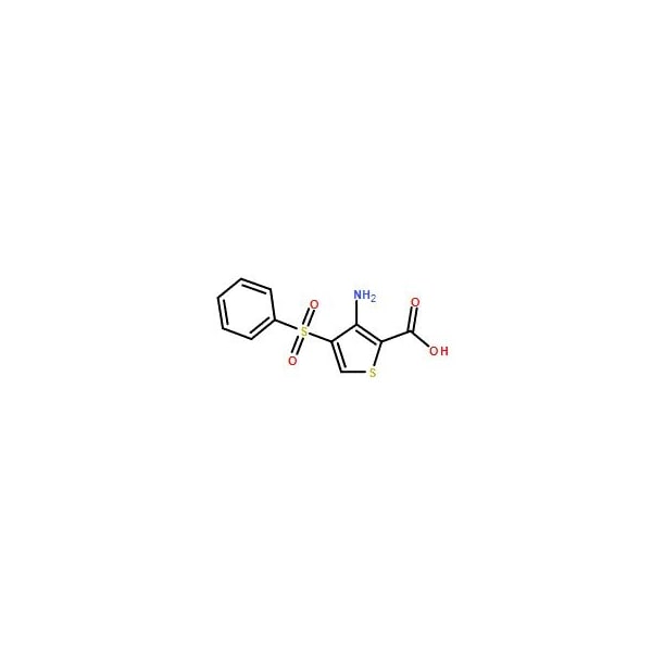 Ak Scientific 3-Amino-4-(phenylsulfonyl)thiophene-2-carboxylic acid (100mg), CAS 175201-59-9 Y7906-100mg - main