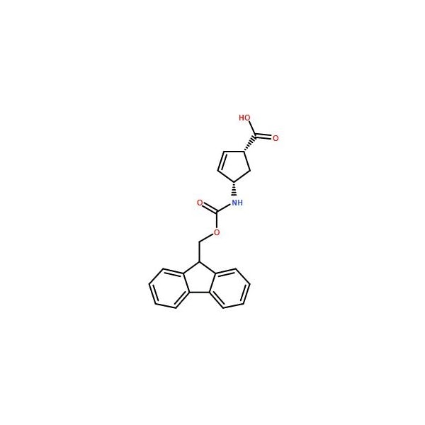 Ak Scientific (1R, 4S)-Fmoc-4-aminocyclopent-2-ene-carboxylic acid (100mg), CAS 220497-65-4 7527AD-100mg - main