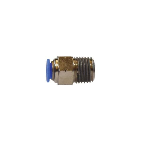 Midland Industries TEE BR SWVL 3/8IN PUSH-IN TUBE 1/8IN MIP 20057C - main