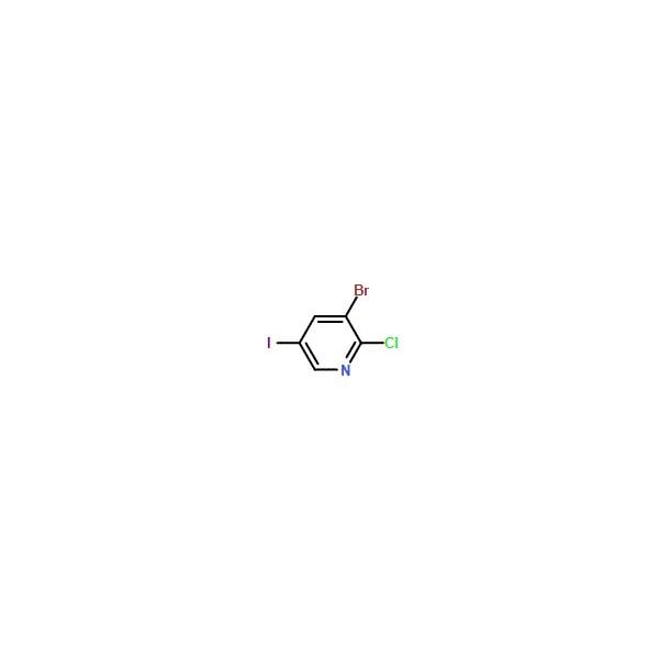 Ak Scientific 3-Bromo-2-chloro-5-iodopyridine (25g), CAS 1211586-80-9 Z3984-25g - main