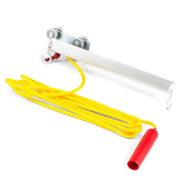 Tarps Now Roller Track Trolley with Overlap and Pull Rope TRACK-SR5 - main