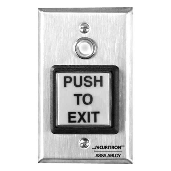 Securitron Push to Exit Button, Wall Mounted PB2 - main