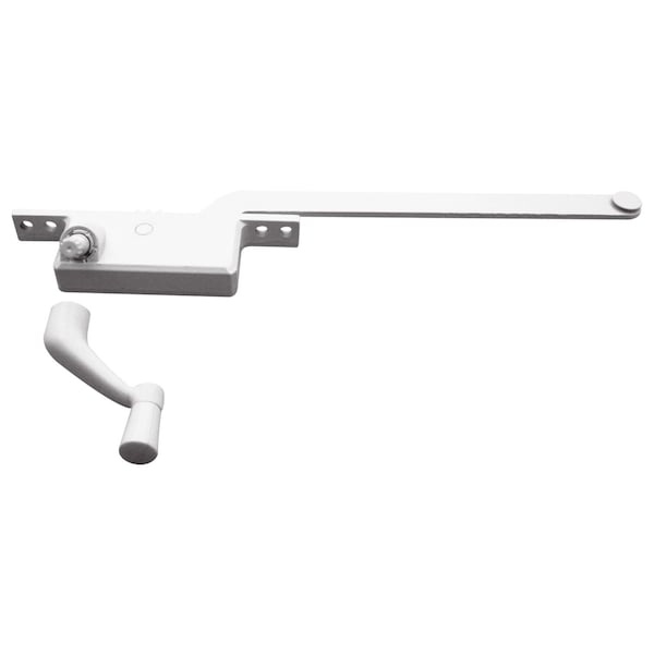 Prime-Line Prime-Line White Steel Left Single-Arm Casement Window Operator For Steel Framed Windows H 3710 - main