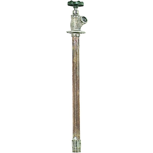Arrowhead Brass 1/2'' FIP'' x 3/4'' MIP x 12'' Standard Frost Free Wall Hydrant 455-12LF - main