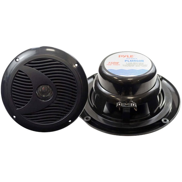 Pyle Pyle 6.5" Marine Speaker Black PLMR60B - main