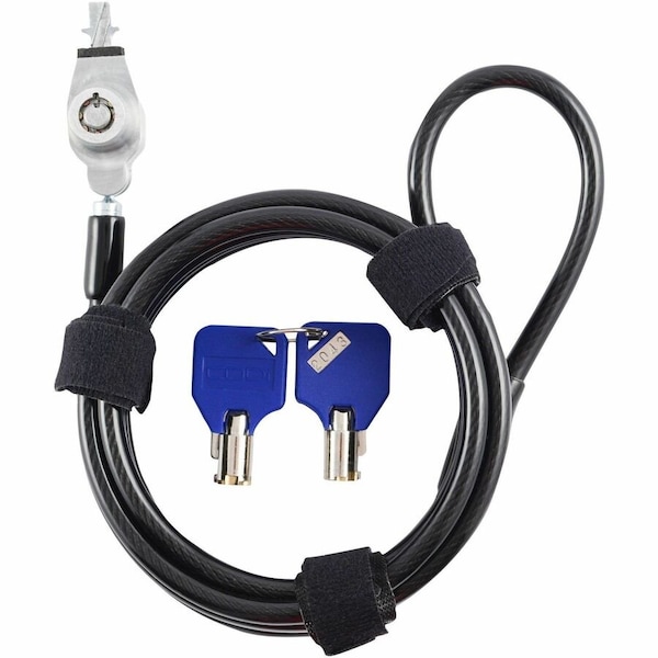Codi Bilateral Key Cable Lock for Wedge Slots w/ Two Keys A02040 - main