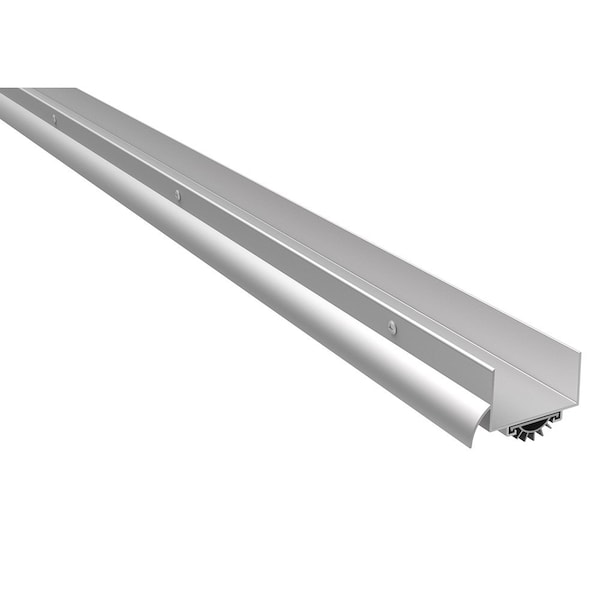 Pemko 48in 4ft Door Shoe with Vinyl Mill Finish Aluminum Finish 216AV48 - main
