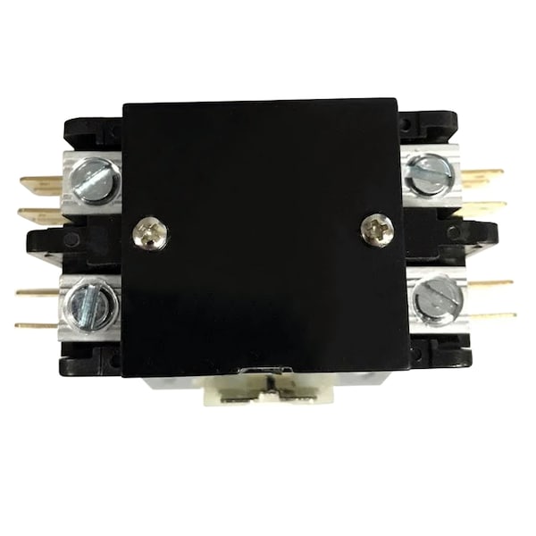 Brah Electric Definite Purpose Contactor, 208/240 V, 2 P, Non-Reversing, 1 Phase, Screw BDP2P20A240V - main