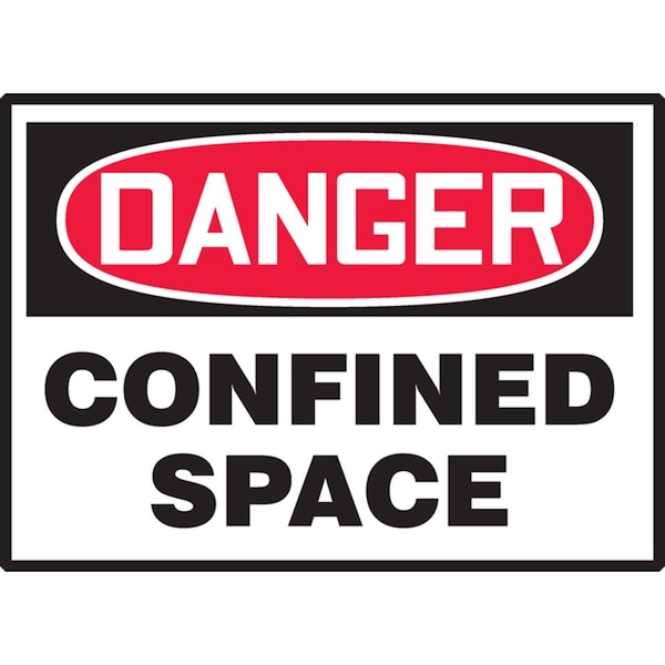 Accuform Danger Safety Label LCSP266XVE - main