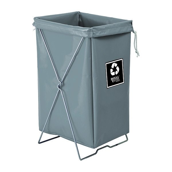 Royal Basket Trucks Hamper, 100 lb Capac., 17" L G00-GGX-EBK - main