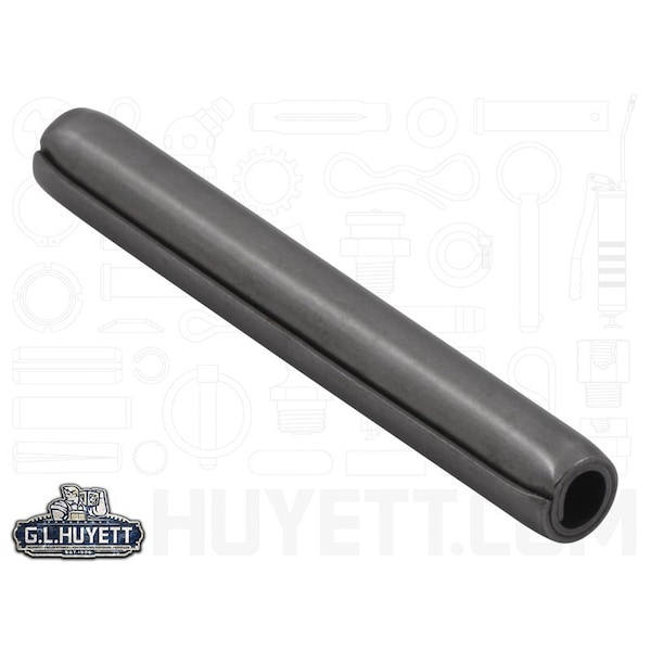 Huyett Coiled Spring Pin, Standard Duty, Passivated 420 Stainless Steel, 5 mm Dia x 40 mm Length SPCMSP-050-040 - main
