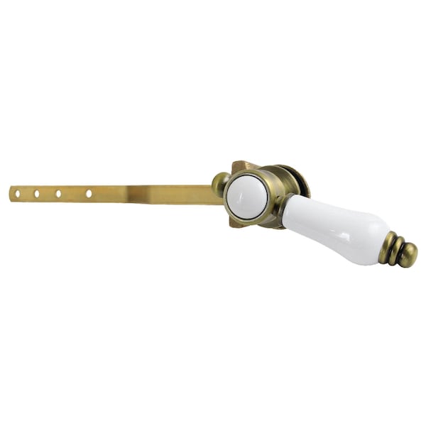 Kingston Brass Front Mount Toilet Tank Lever, Antique Brass KTBPL3 - main