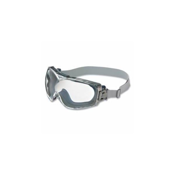 Uvex Stealth OTG Goggle, Clear/Navy, Dura-Streme Coating, Fabric Strap 763-S3970HSF - main