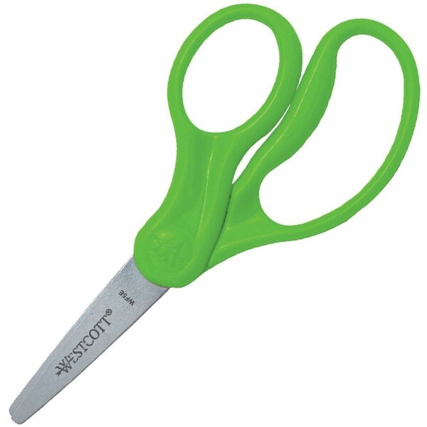 Westcott Junior Stainless Steel Pointed Tip Scissors, Assorted ACM13131 - main
