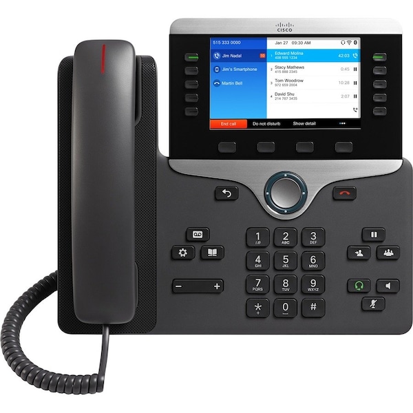 Cisco IP PHONE 8861 WITH MULTIPLATFORM P CP-8861-3PCC-K9= - main