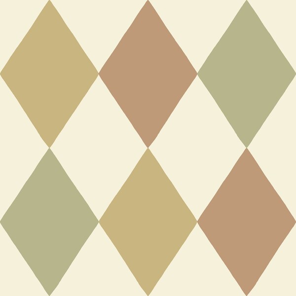 A-Street Prints Kalas Mustard Diamond Wallpaper 4111-63027 - main