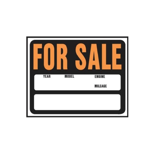 Hillman 15X21Auto For Sale Sign 842172 - main