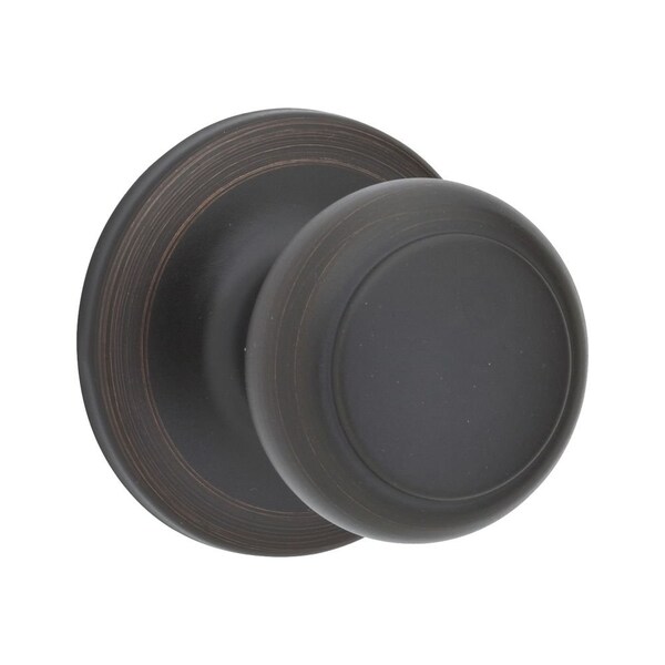 Kwikset Cove Knob Interior Single Cylinder Handleset Trim for Both 800 and 687 Series Handlesets 966CV-11P.UNIV - main