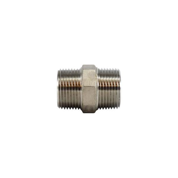 Midland Industries NIPPLE HEX 3/4IN MPT 3/4IN MPT 304 SST 62724 - main