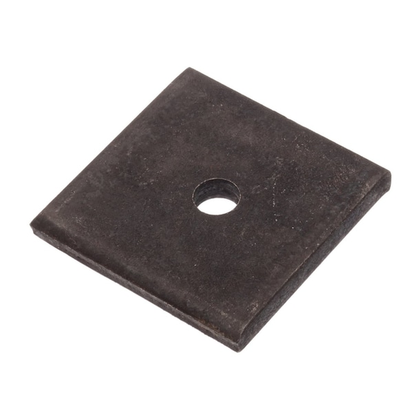 Zoro Select Square Washer, Fits Bolt Size M5 , Stainless Steel Black Oxide Finish Z8905SS-BX - main
