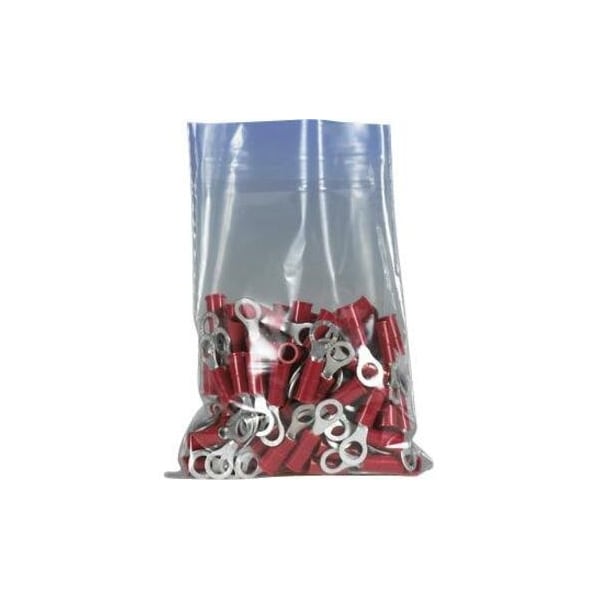 Partners Brand Flat Poly Bags, 10" x 12", 3 mil, Clear, 1000 PK PB840 - main