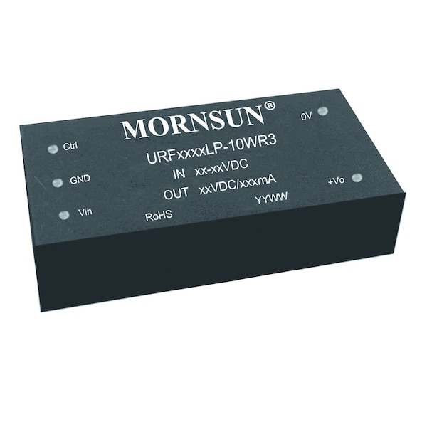 Mornsun DC/DC Regulated Power Supply Module, 1 Output, 9.984W, Hybrid URF2424LP-10WR3 - main