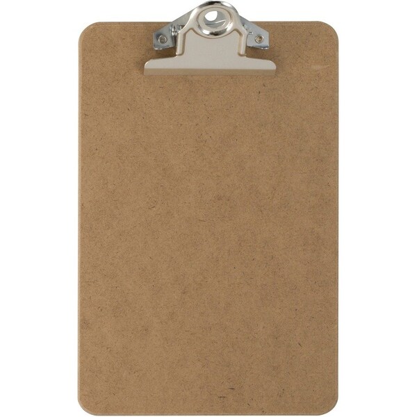Officemate International Officemate Hardboard Clipboard, 6" x 9", Brown 83103 - main