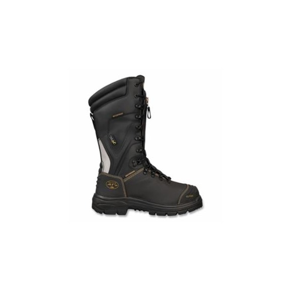 Oliver By Honeywell 65 Series 10 in Lace-Up Steel Toe Boots, Men's 10, Leather, Black 821-65791-BLK-100 - main