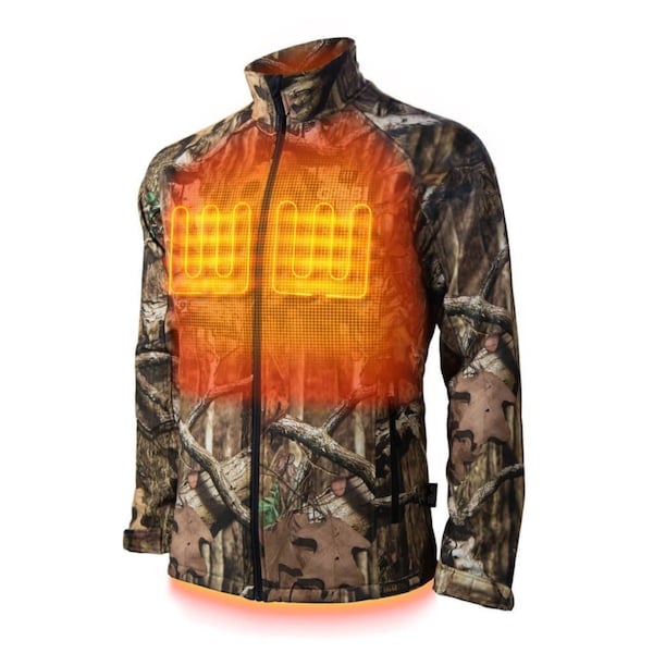 Gobi Heat Sahara Men's Heated Hunting Jacket, Camo, S 718356 - main