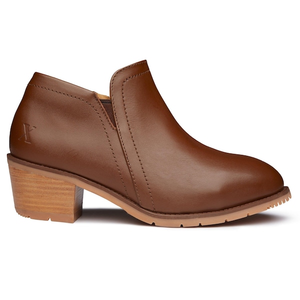 Xena Gravity Ankle Bootie Amber Brown 12, PR GR-AM3 - main