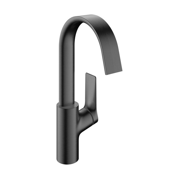 Hansgrohe Vivenis Single-hole Faucet 210 with Swivel Spout and Pop-Up Drain, 1.2 GPM in Brushed Black Chrome 75030341 - main