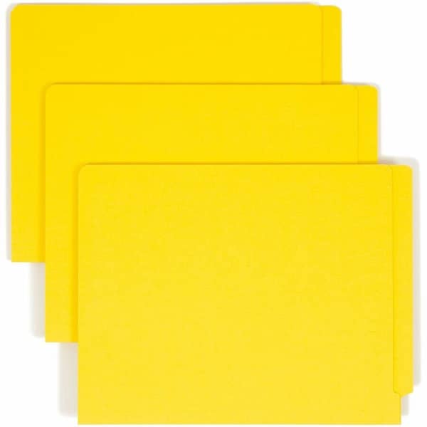 Smead File Folders, Yellow, PK50 SMD25940 - main