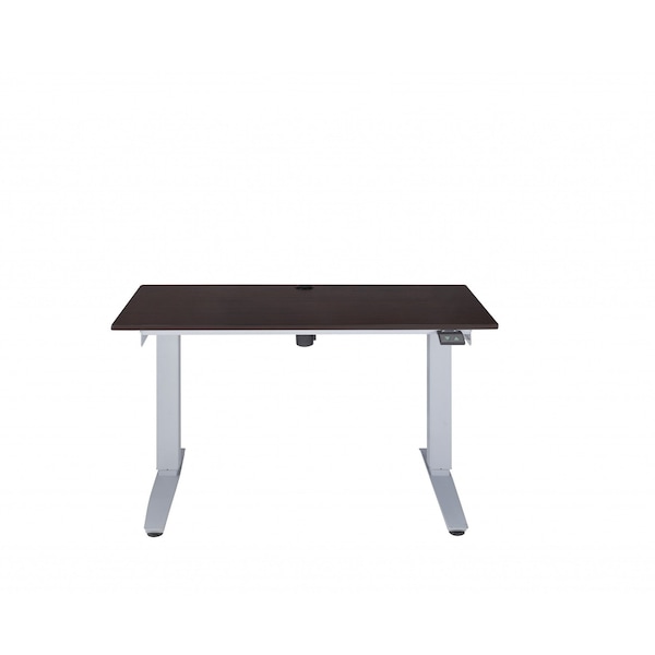 Homeroots 47" Espresso and White 286413 - main