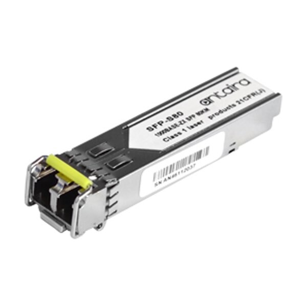 Antaira 1 Gigabit SFP Transceiver, Single-Mode 80km / LC / 1550nm, -40-85C, with TAA SFP-S80-T-TAA - main
