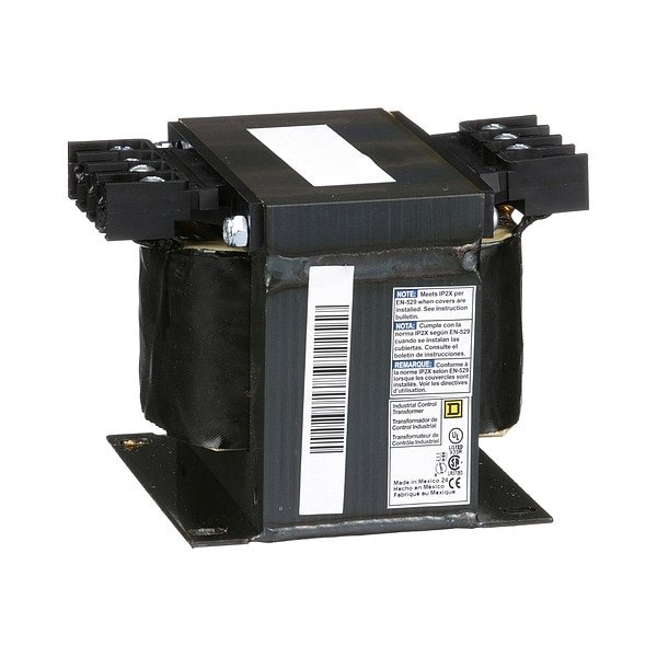 Schneider Electric Control Transformer, 500 VA, 120V AC, 600 V 120 V; 575 V 115 V; 550 V 110 V 9070T500D5 - main