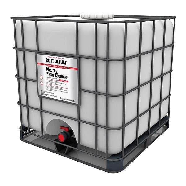 Rust-Oleum Professional Cleaners Neutral Floor Cleaner, Tote, 275 Gallon 388628 - main