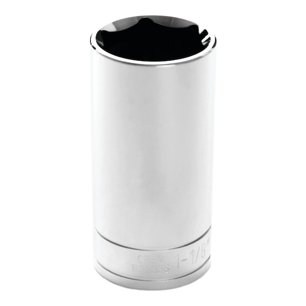 Performance Tool 1/2 In Dr. Deep Socket 1-1/8 In Socket Dp 1-1/8, W32336 W32336 - main
