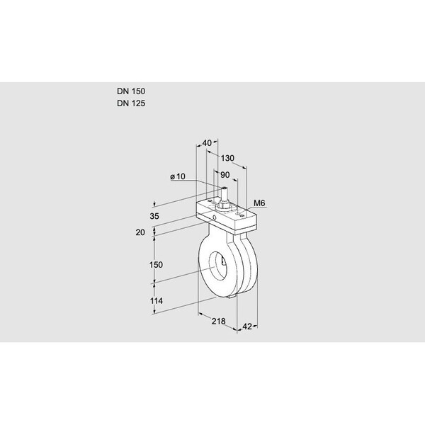 Honeywell Kromschroder BVA150/125Z05F KS88302486 - main