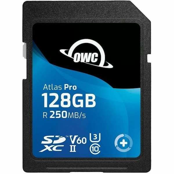 Owc 128GB OWC ATLAS PRO SDXC V60 UHS-II MEMORY CARD OWCSDV60P0128 - main