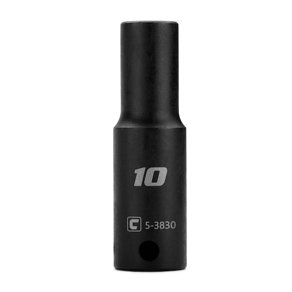 Capri Tools 10 mm Deep Impact Socket, 3/8-Inch Drive, 12-Point, Metric CP53830 - main