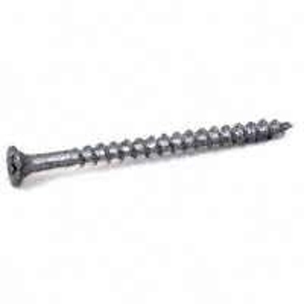 Pro-Fit Deck Screw, #8 x 3 in, Steel, Flat Head, Phillips Drive 282178 - main