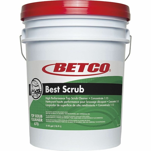 Betco Best Scrub High Performance Floor Cleaner, 5 gal 6700500 - main