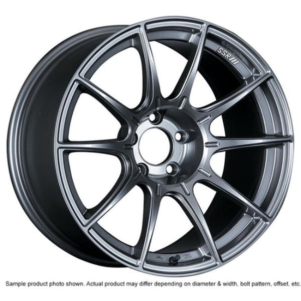 Fiesta XA18950-1505GDK 18 x 9.5 in. GTX01 5 x 114.3 mm Bolt Pattern 15 mm Offset Wheel, Dark Silver FI3838887 - main